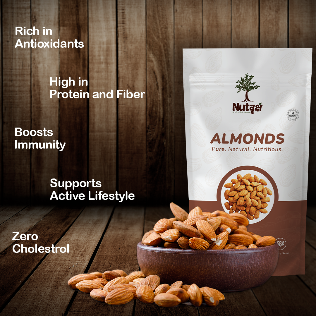 Why Nutvriksh Premium Almonds Are the Perfect Everyday Snack