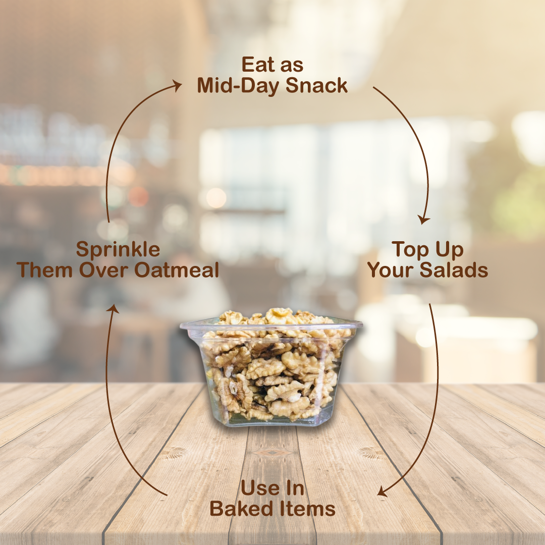 Nutvriksh Premium Walnuts with Shell 500g – Natural Whole Akhrot | High Omega-3 & Protein | Healthy Brain Food