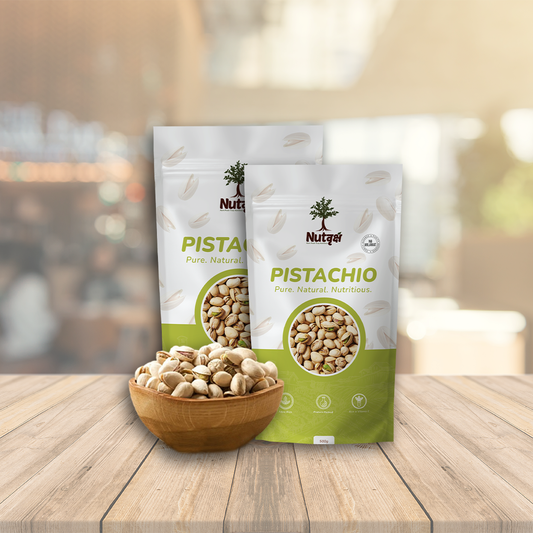 Nutvriksh Premium Pistachios 500g – California Pista | Roasted & Crunchy | High Protein & Antioxidants